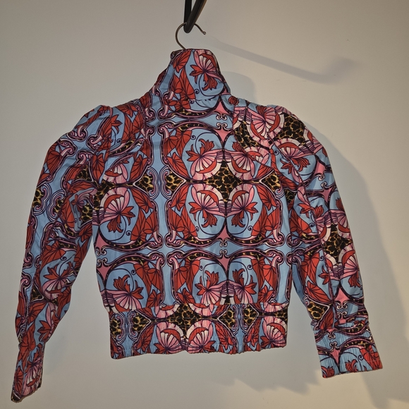 Vibrant Patterned Jacket - Picture 3 of 4